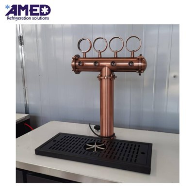 코퍼 4 탭 맥주 타워