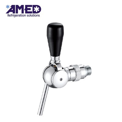 공 모양의 스테인레스 스틸 맥주 탭